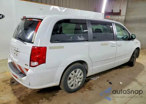 2017 Dodge Grand Caravan Se из США, поврежденный, VIN 2C4RDGBG9HR755843